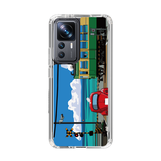 Slim Protection Case［ Studio Alec Shonan Story - Enoden, Horizon, and Cumulonimbus Clouds ］