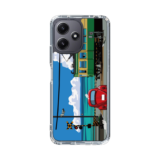 Slim Protection Case［ Studio Alec Shonan Story - Enoden, Horizon, and Cumulonimbus Clouds ］
