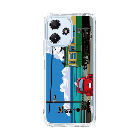 Slim Protection Case［ Studio Alec Shonan Story - Enoden, Horizon, and Cumulonimbus Clouds ］