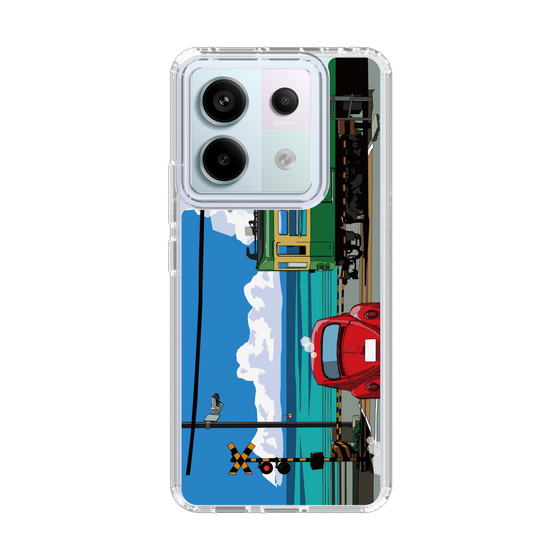 Slim Protection Case［ Studio Alec Shonan Story - Enoden, Horizon, and Cumulonimbus Clouds ］
