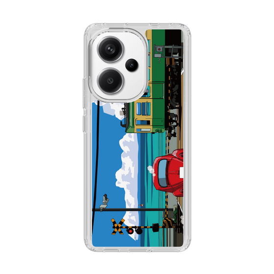 Slim Protection Case［ Studio Alec Shonan Story - Enoden, Horizon, and Cumulonimbus Clouds ］