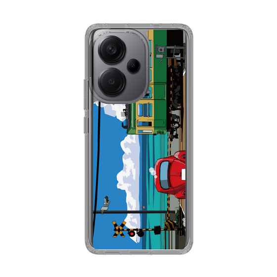 Slim Protection Case［ Studio Alec Shonan Story - Enoden, Horizon, and Cumulonimbus Clouds ］