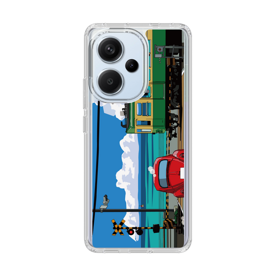 Slim Protection Case［ Studio Alec Shonan Story - Enoden, Horizon, and Cumulonimbus Clouds ］