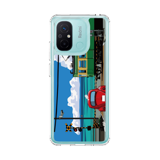 Slim Protection Case［ Studio Alec Shonan Story - Enoden, Horizon, and Cumulonimbus Clouds ］