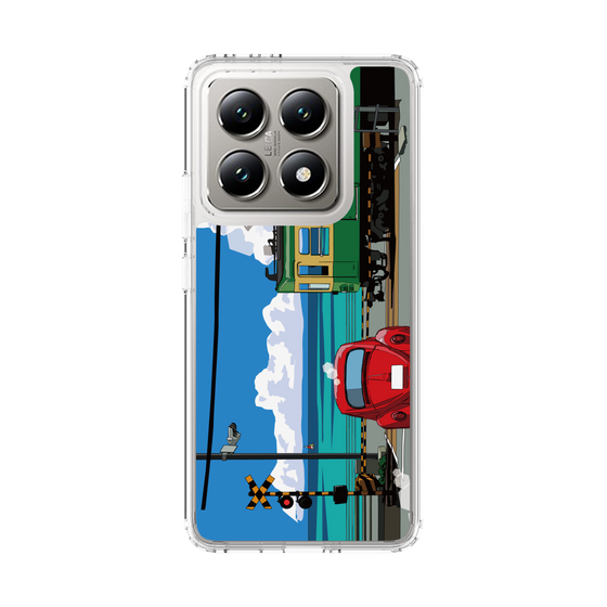 Slim Protection Case［ Studio Alec Shonan Story - Enoden, Horizon, and Cumulonimbus Clouds ］