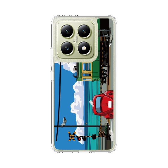 Slim Protection Case［ Studio Alec Shonan Story - Enoden, Horizon, and Cumulonimbus Clouds ］
