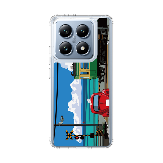 Slim Protection Case［ Studio Alec Shonan Story - Enoden, Horizon, and Cumulonimbus Clouds ］