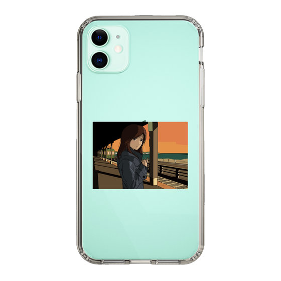 Slim Protection Case［ Studio Alec Shonan Story - Sunset at the Station Platform ］