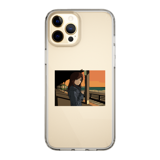 Slim Protection Case［ Studio Alec Shonan Story - Sunset at the Station Platform ］