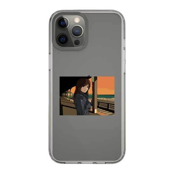 Slim Protection Case［ Studio Alec Shonan Story - Sunset at the Station Platform ］