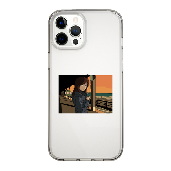 Slim Protection Case［ Studio Alec Shonan Story - Sunset at the Station Platform ］