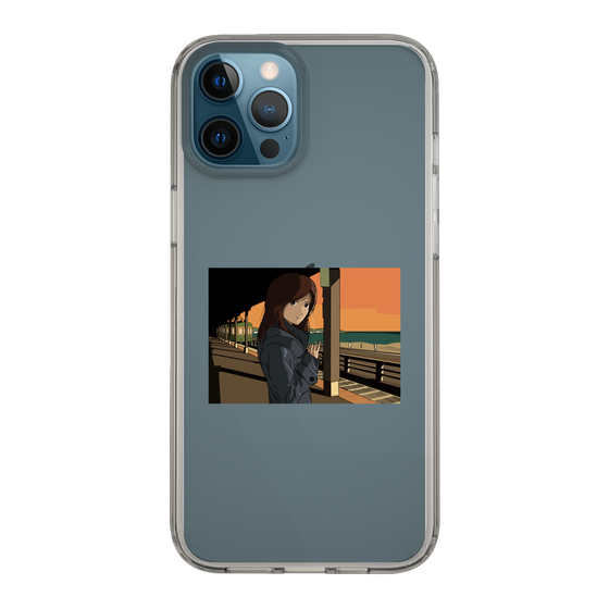 Slim Protection Case［ Studio Alec Shonan Story - Sunset at the Station Platform ］