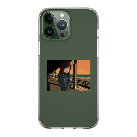 Slim Protection Case［ Studio Alec Shonan Story - Sunset at the Station Platform ］