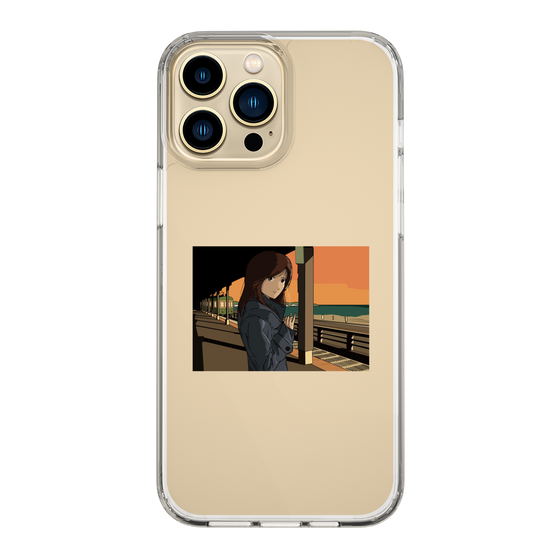 Slim Protection Case［ Studio Alec Shonan Story - Sunset at the Station Platform ］