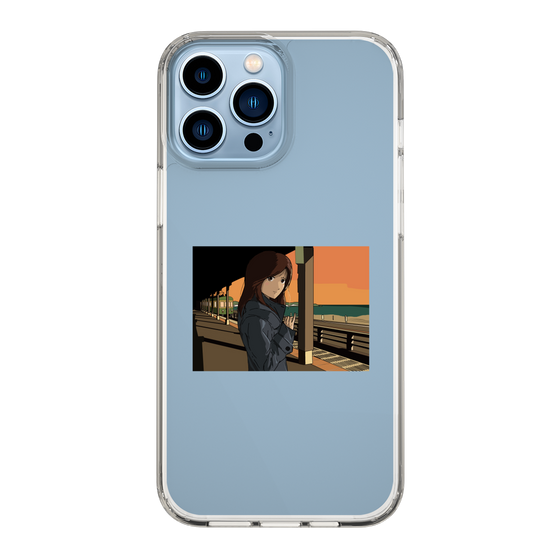 Slim Protection Case［ Studio Alec Shonan Story - Sunset at the Station Platform ］