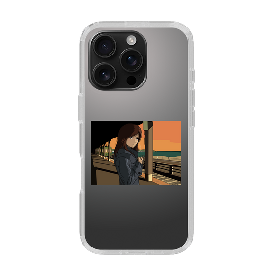 Slim Protection Case［ Studio Alec Shonan Story - Sunset at the Station Platform ］