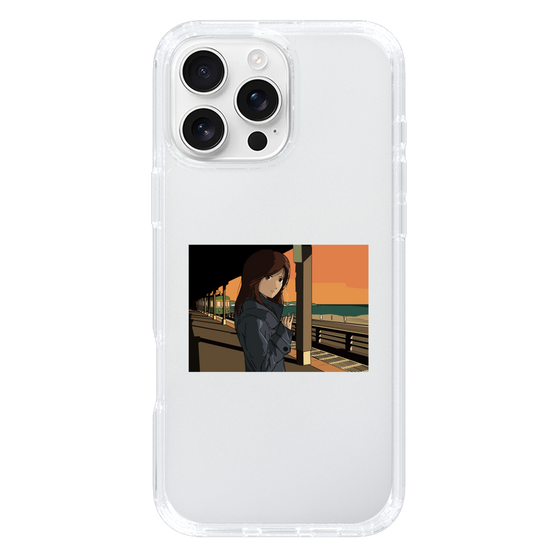 Slim Protection Case［ Studio Alec Shonan Story - Sunset at the Station Platform ］
