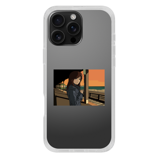 Slim Protection Case［ Studio Alec Shonan Story - Sunset at the Station Platform ］