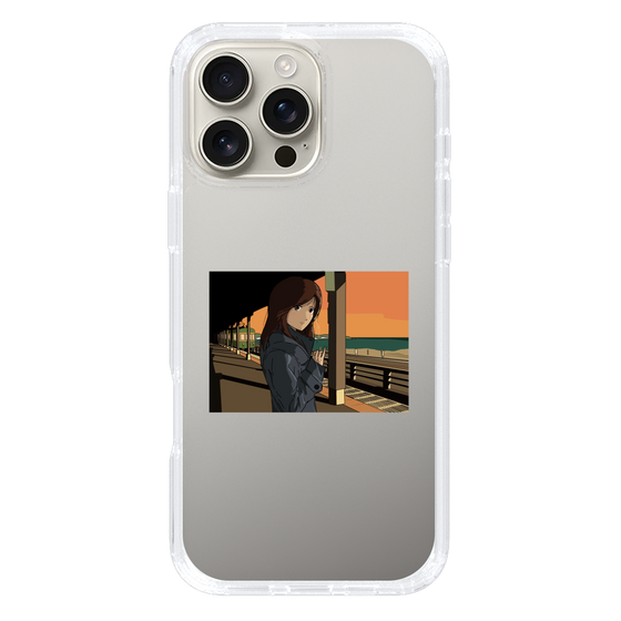 Slim Protection Case［ Studio Alec Shonan Story - Sunset at the Station Platform ］