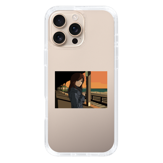 Slim Protection Case［ Studio Alec Shonan Story - Sunset at the Station Platform ］