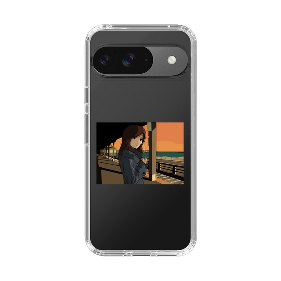 Slim Protection Case［ Studio Alec Shonan Story - Sunset at the Station Platform ］