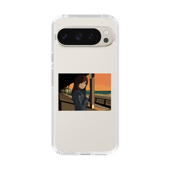 Slim Protection Case［ Studio Alec Shonan Story - Sunset at the Station Platform ］