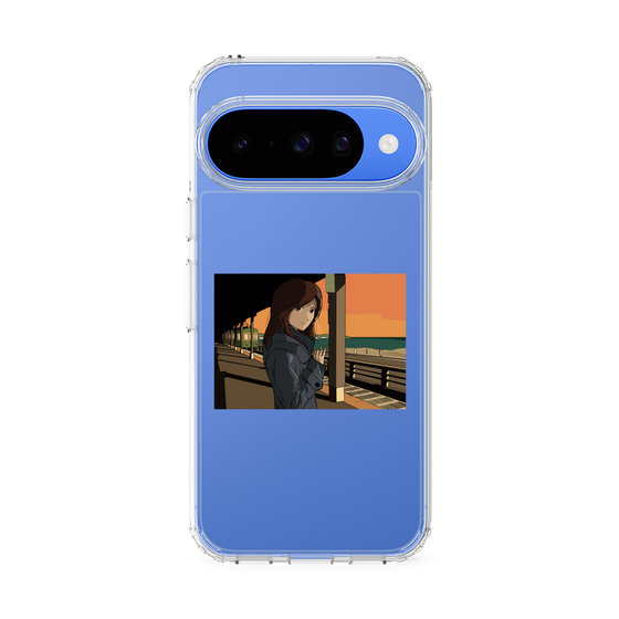 Slim Protection Case［ Studio Alec Shonan Story - Sunset at the Station Platform ］