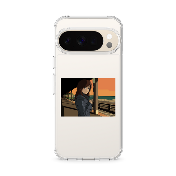 Slim Protection Case［ Studio Alec Shonan Story - Sunset at the Station Platform ］