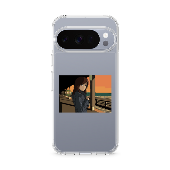 Slim Protection Case［ Studio Alec Shonan Story - Sunset at the Station Platform ］
