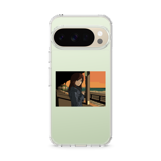 Slim Protection Case［ Studio Alec Shonan Story - Sunset at the Station Platform ］