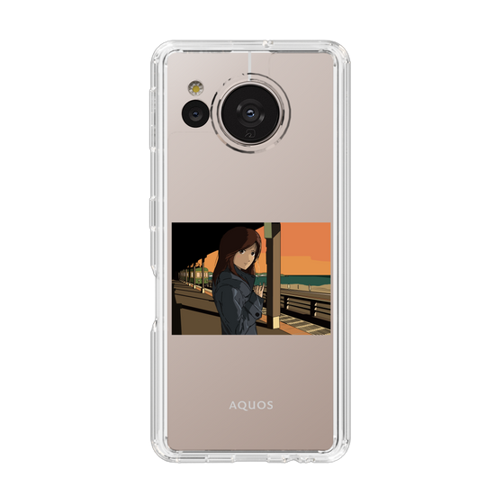 Slim Protection Case［ Studio Alec Shonan Story - Sunset at the Station Platform ］