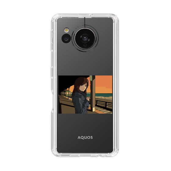 Slim Protection Case［ Studio Alec Shonan Story - Sunset at the Station Platform ］