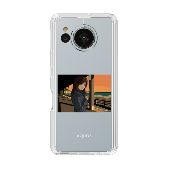 Slim Protection Case［ Studio Alec Shonan Story - Sunset at the Station Platform ］