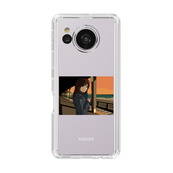 Slim Protection Case［ Studio Alec Shonan Story - Sunset at the Station Platform ］