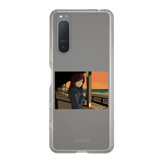 Slim Protection Case［ Studio Alec Shonan Story - Sunset at the Station Platform ］