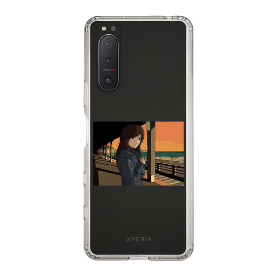 Slim Protection Case［ Studio Alec Shonan Story - Sunset at the Station Platform ］