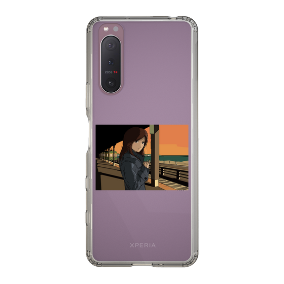 Slim Protection Case［ Studio Alec Shonan Story - Sunset at the Station Platform ］