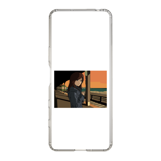 Slim Protection Case［ Studio Alec Shonan Story - Sunset at the Station Platform ］