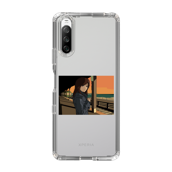 Slim Protection Case［ Studio Alec Shonan Story - Sunset at the Station Platform ］