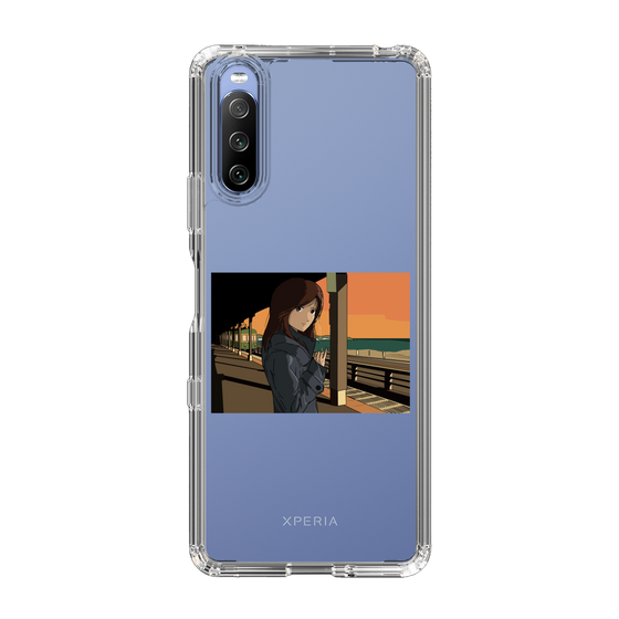 Slim Protection Case［ Studio Alec Shonan Story - Sunset at the Station Platform ］