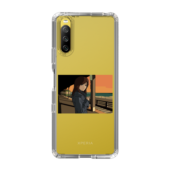 Slim Protection Case［ Studio Alec Shonan Story - Sunset at the Station Platform ］