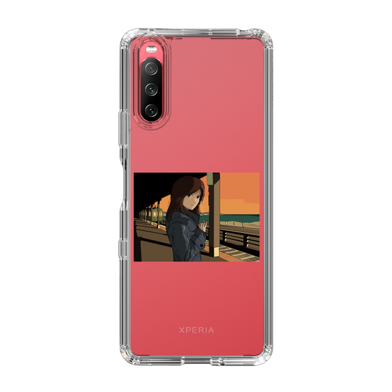 Slim Protection Case［ Studio Alec Shonan Story - Sunset at the Station Platform ］