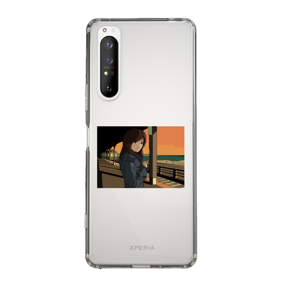 Slim Protection Case［ Studio Alec Shonan Story - Sunset at the Station Platform ］