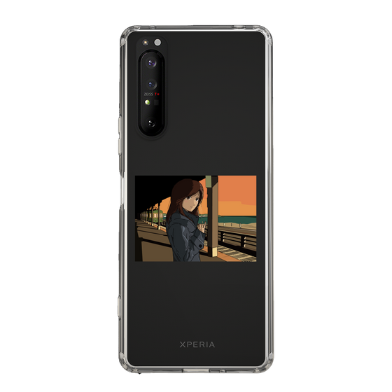 Slim Protection Case［ Studio Alec Shonan Story - Sunset at the Station Platform ］