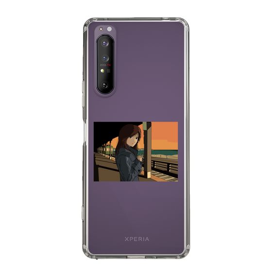 Slim Protection Case［ Studio Alec Shonan Story - Sunset at the Station Platform ］