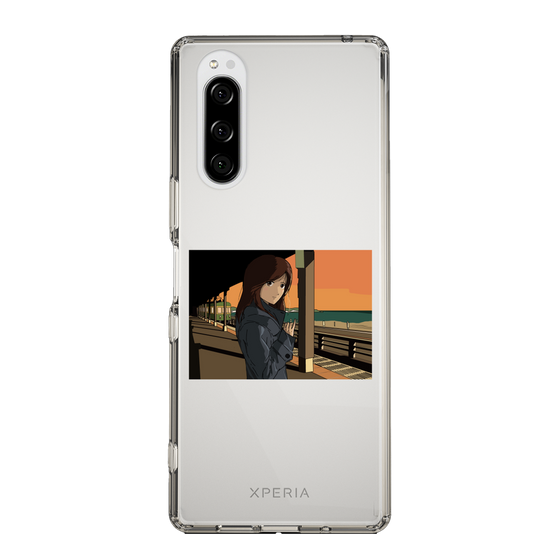 Slim Protection Case［ Studio Alec Shonan Story - Sunset at the Station Platform ］
