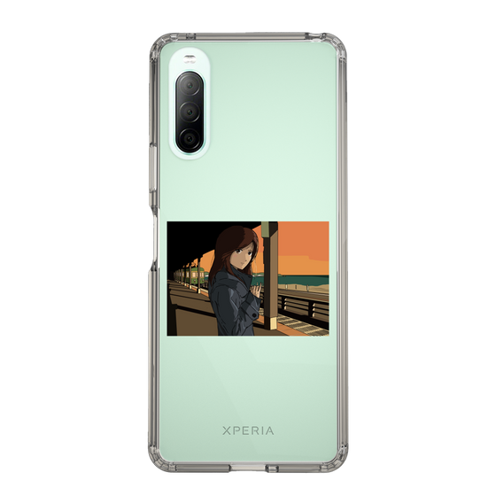 Slim Protection Case［ Studio Alec Shonan Story - Sunset at the Station Platform ］