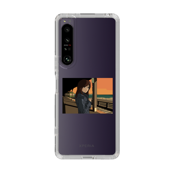 Slim Protection Case［ Studio Alec Shonan Story - Sunset at the Station Platform ］