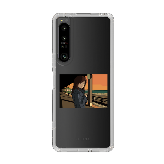 Slim Protection Case［ Studio Alec Shonan Story - Sunset at the Station Platform ］