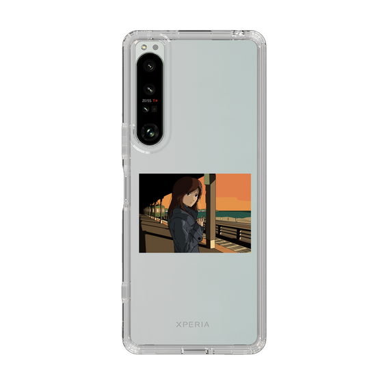 Slim Protection Case［ Studio Alec Shonan Story - Sunset at the Station Platform ］